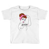 girl power survivor breast cancer Toddler T-shirt