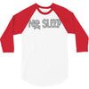 no sleep white 3/4 Sleeve Shirt
