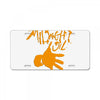 midnight oil License Plate