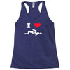 i love sushi Racerback Tank