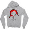 mr. bat tan Zipper Hoodie