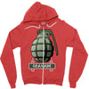 hand grenade military army Zipper Hoodie