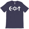 uomo coexist u2 band rock bono musica T-Shirt