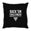rack em billiards Throw Pillow