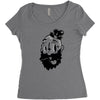 beard Women's Triblend Scoop T-shirt