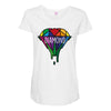 Diamond Maternity Scoop Neck T-shirt