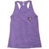 Love Is Love Lgbt Rainbow Heart Racerback Tank