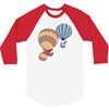 hot bear balloon 3/4 Sleeve Shirt