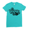 vegan Ladies Fitted T-Shirt