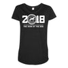 2018 the year of the dog (boxer) eu Maternity Scoop Neck T-shirt