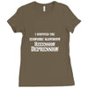 survived the depression Ladies Fitted T-Shirt