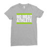 no meat athlete! Ladies Fitted T-Shirt