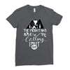 The Mountains Are Calling, I Must Go Ladies Fitted T-Shirt