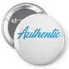authentic shirt Pin-back button