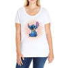 Stitch Ladies Curvy T-Shirt