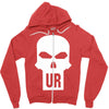 underground resistance ur punisher Zipper Hoodie
