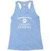 property of a golden retriever Racerback Tank