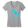 t rex diet Women's V-Neck T-Shirt