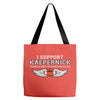 I Support Kaepernick Tote Bags