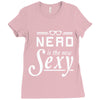 nerd is the new sexy Ladies Fitted T-Shirt