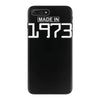 made in 1973 birthday celebration funny party iPhone 7 Plus Case