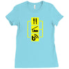 eat sleep blog write writer internet computer funny geek t shirt large Ladies Fitted T-Shirt