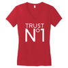 trust no Women's V-Neck T-Shirt
