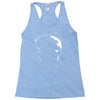 batman vs superman silhouette Racerback Tank