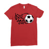 best dad ever 2 Ladies Fitted T-Shirt
