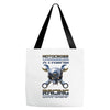 motocross extreme Tote Bags