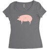 it's all good Women's Triblend Scoop T-shirt