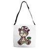 crew five hustla Adjustable Strap Totes