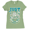 mad man Ladies Fitted T-Shirt