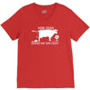 vegetarier mein essen schei&szlig;t V-Neck Tee