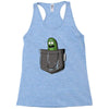 i'm in a pocket Racerback Tank