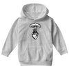 heart and nuclear explosion Youth Hoodie