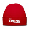 the boring company embroidery Knit Cap