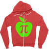 apple pi Zipper Hoodie
