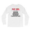 May Girl Hated By Many Long Sleeve Shirts