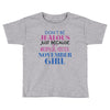 don't be jealous just because i'm a super cute november girl Toddler T-shirt