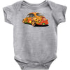 sixties vw beetle, ideal gift or birthday present Baby Bodysuit