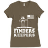 moon finders keepers Ladies Fitted T-Shirt