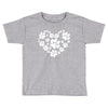 cat love paw Toddler T-shirt