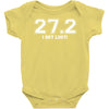 27 i got lost Baby Onesie