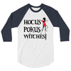 hokus pokus witches 3/4 Sleeve Shirt
