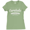 undisputed cornhole champion Ladies Fitted T-Shirt