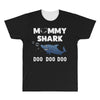 Mommy Shark Doo All Over Men's T-shirt
