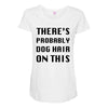 there's probably dog hair on this Maternity Scoop Neck T-shirt