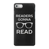 reading pun humor iPhone 7 Case