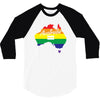 Vote Yes-Australia Marriage Equality 3/4 Sleeve Shirt
